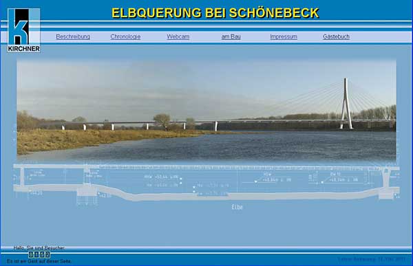 Elbquerung bei Schönebeck